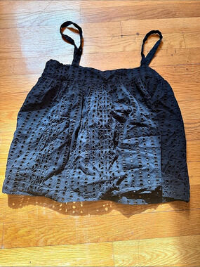 Jenni Kayne Cypress Tank Black Camisole